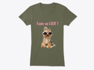 Cute printed animal / pet clothes